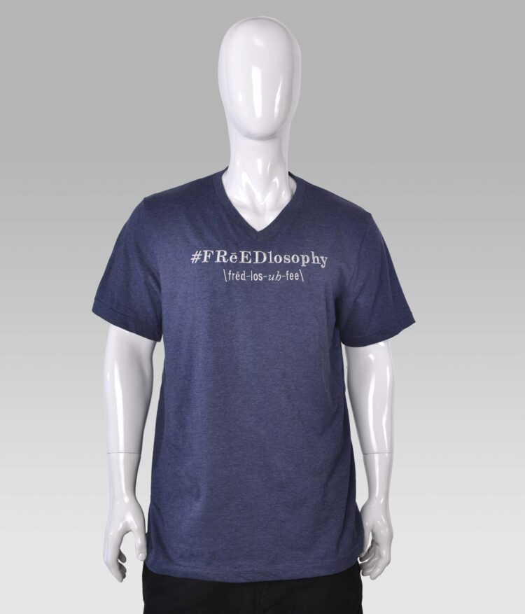 Unisex Jersey Short-Sleeve V-Neck Tee