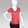 Women's Short-Sleeve Deep V-Neck - Image 9